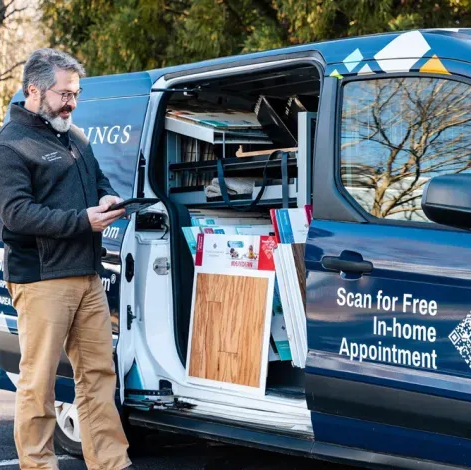 The Mobile Flooring Showroom® Difference